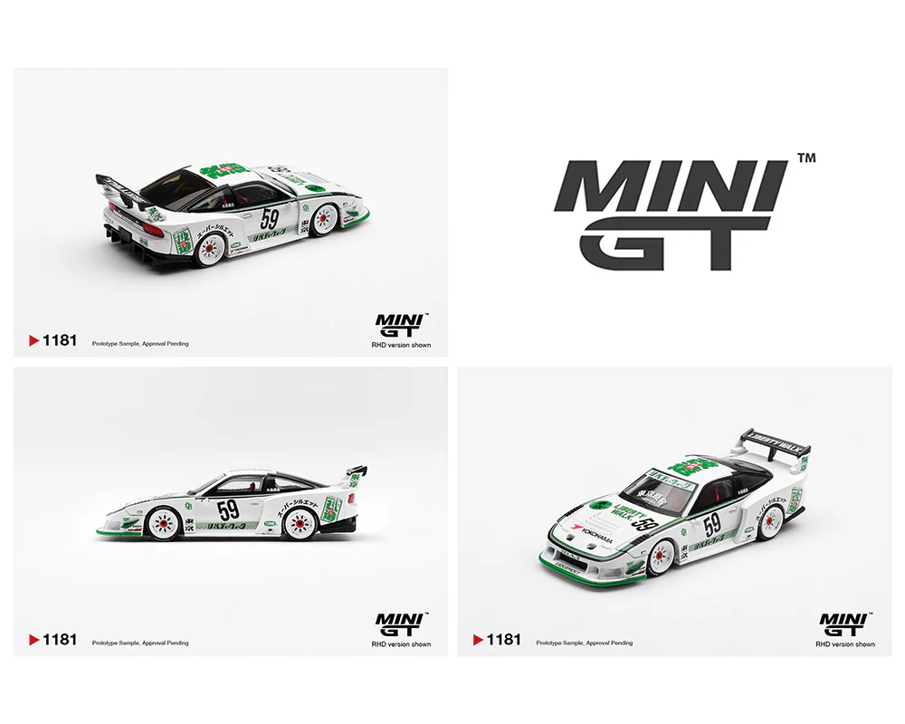 *PREORDER* MINIGT 1:64 Nissan LB-Silhouette 180SX in White - Image 2