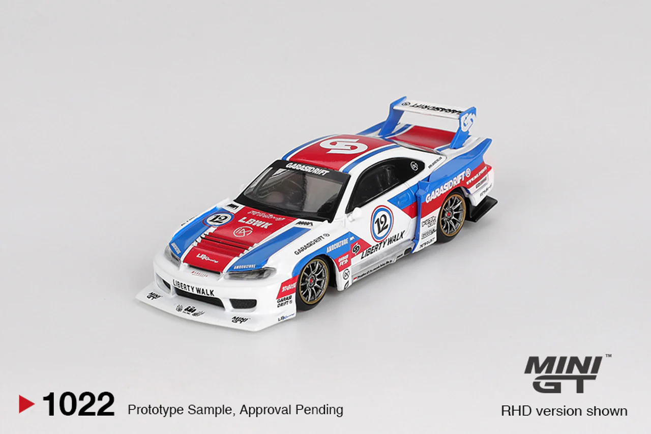 MINIGT 1:64 Nissan LB-Super Silhouette S15 SILVIA GARASIDRIFT x LBWK 2025 - Image 2