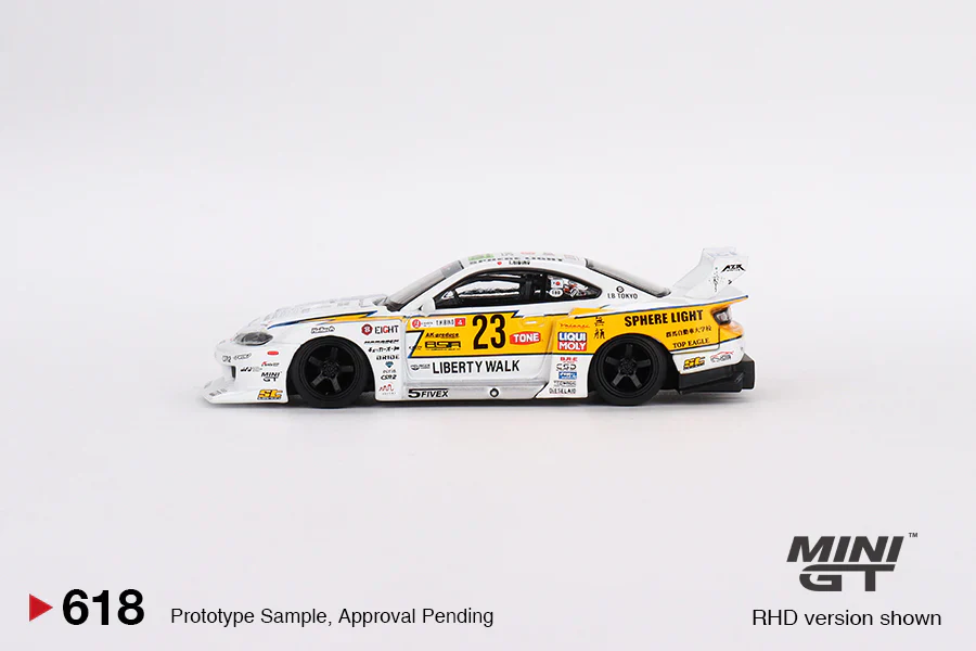 MINI GT 1:64 Nissan Silvia (S15) LB-Super Silhouette #23 2022 Goodwood Festival of Speed Edition - Image 2