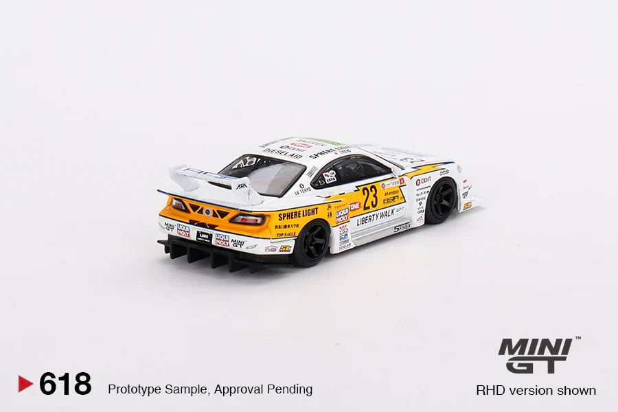 MINI GT 1:64 Nissan Silvia (S15) LB-Super Silhouette #23 2022 Goodwood Festival of Speed Edition - Image 3