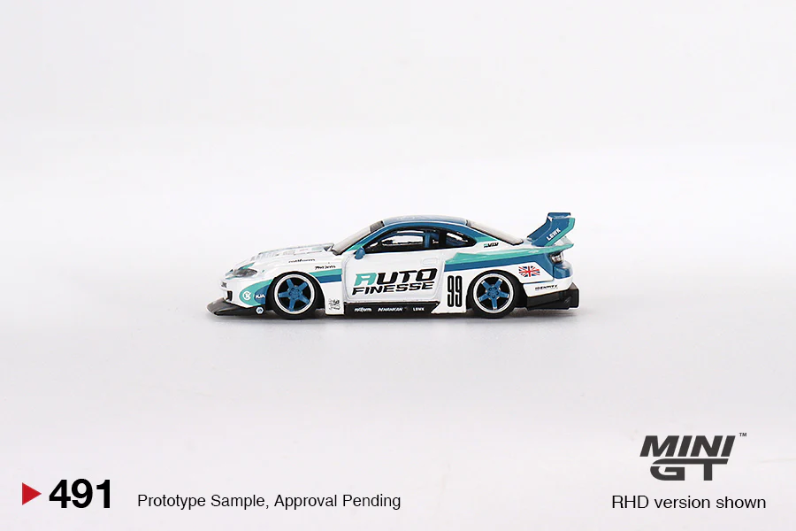 MINIGT 1:64 Nissan Silvia (S15) LBWK Super Silhouette Auto Finesse - Image 2