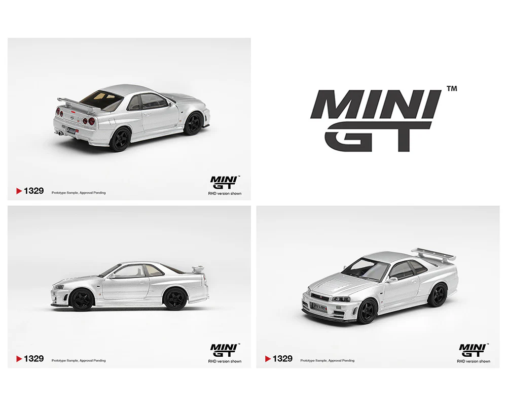 *PREORDER* MINIGT 1:64 Nissan Skyline GT-R (BNR34) NISMO Z-Tune in Silver