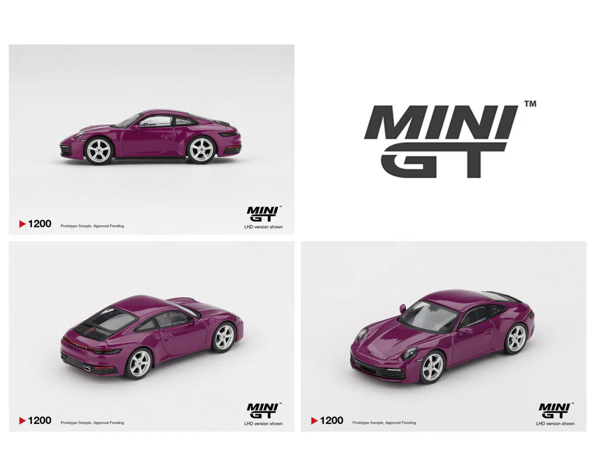 *PREORDER* MINIGT 1:64 Porsche 911 (992.1) Rubystone Red Special Edition Box Set - Image 8