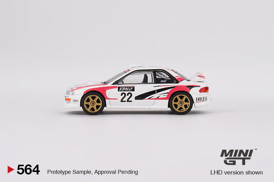 MINIGT 1:64 Subaru Impreza WRC98 1999 Rally Tour de Corse #22 - Image 2