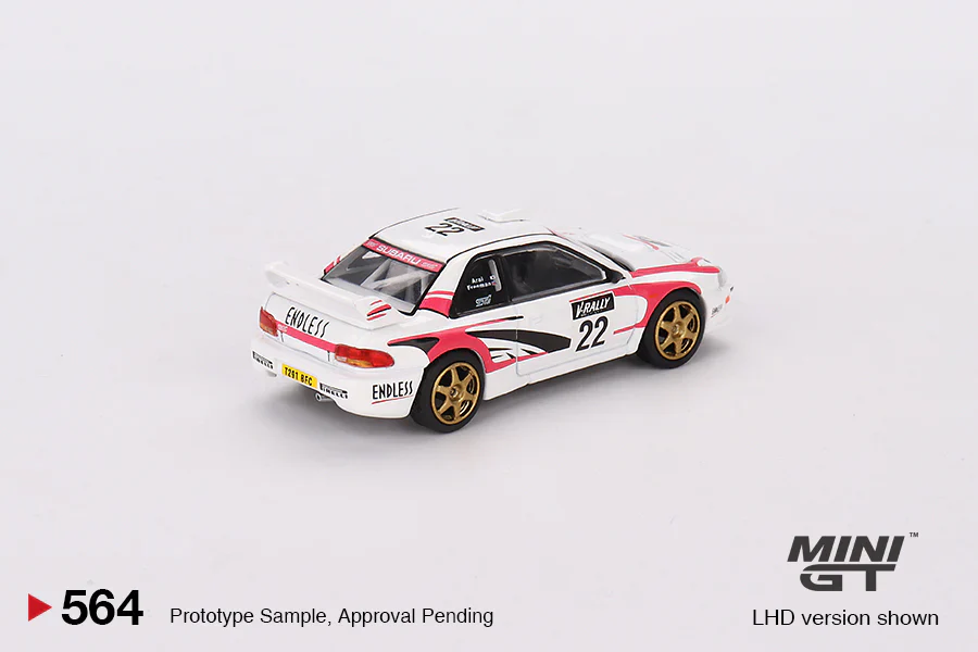 MINIGT 1:64 Subaru Impreza WRC98 1999 Rally Tour de Corse #22 - Image 3