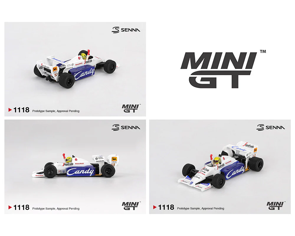 *PREORDER*MINIGT 1:64 Toleman TG184 #19 Ayrton Senna 1984 Monaco Grand Prix 2nd Place