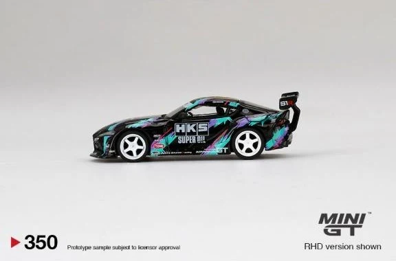MINIGT 1:64 Toyota GR Supra HKS Tokyo Auto Salon 2020 Edition - Image 3