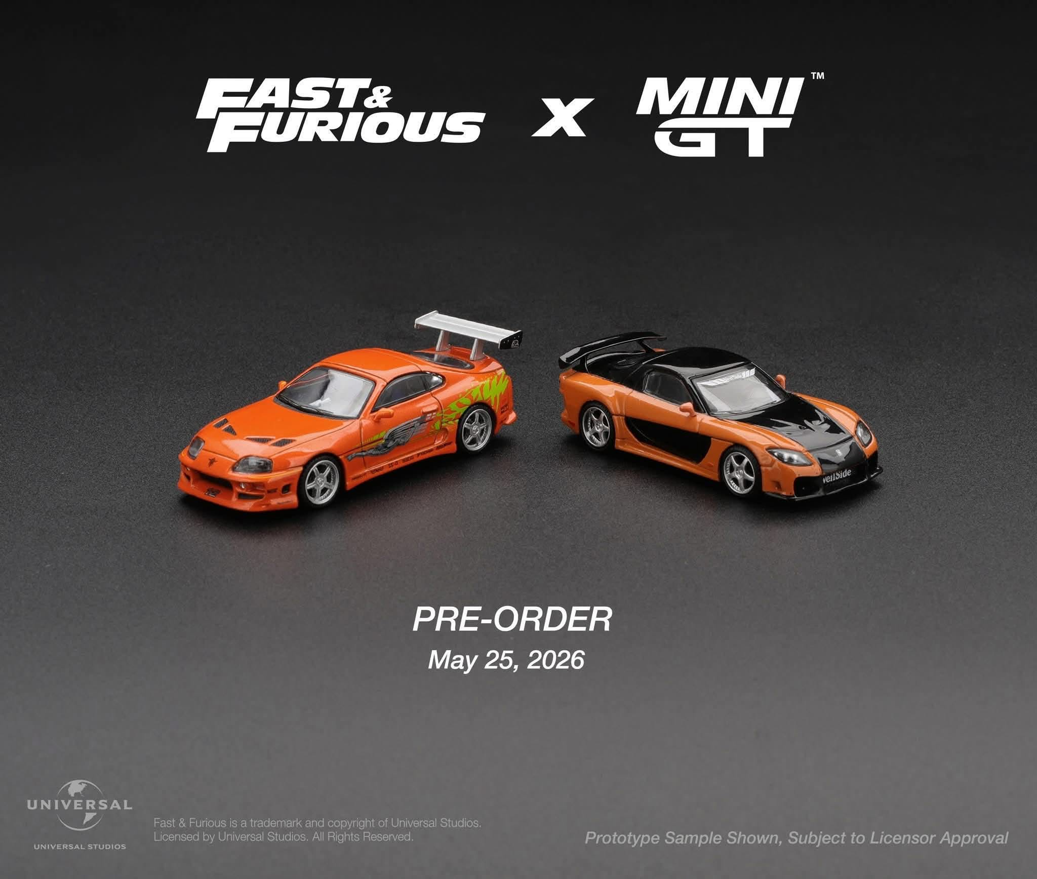 *PREORDER* MINIGT 1:64 Toyota Supra BOMEX “The Fast and the Furious” Brian O’Conner - Image 4