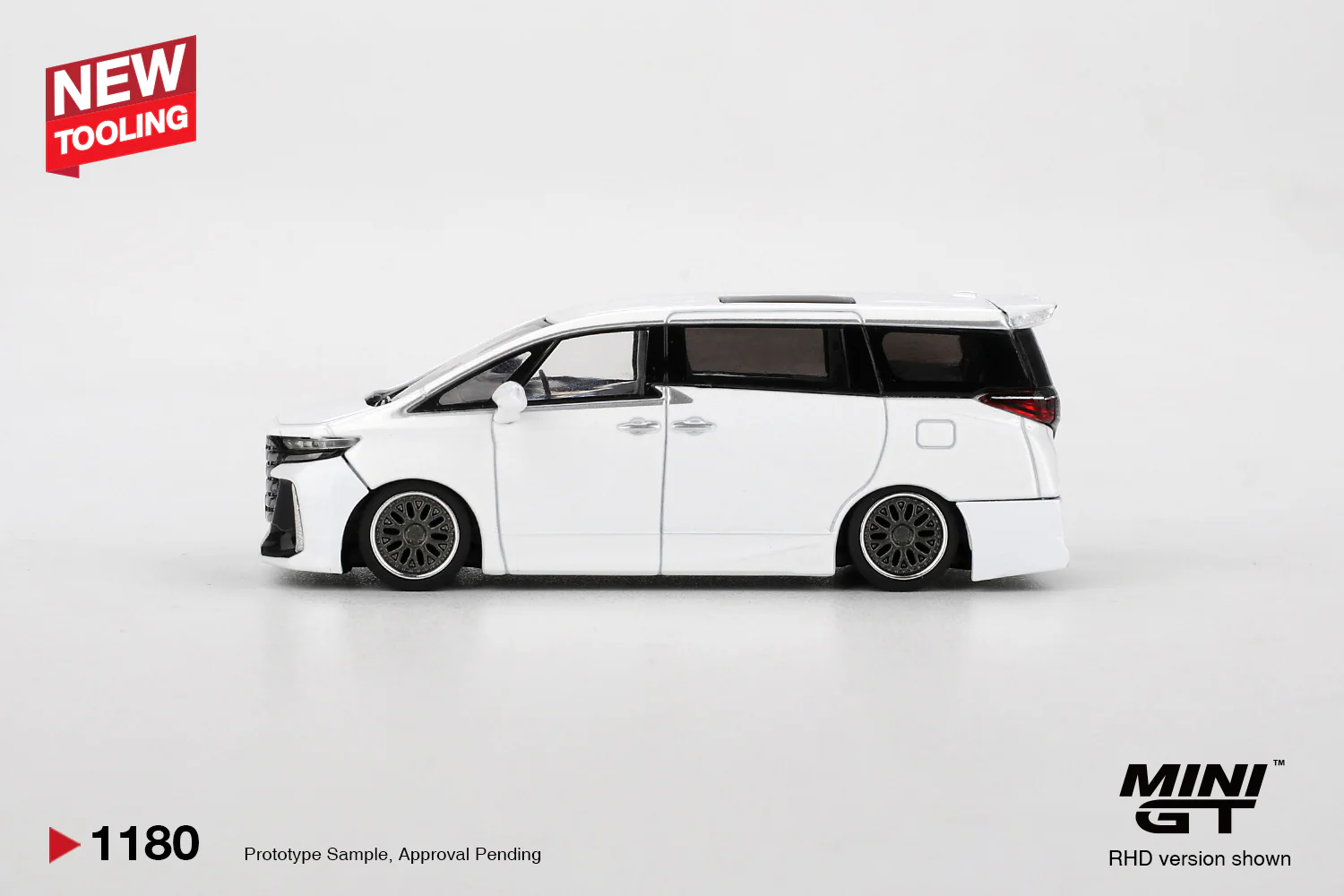 *PREORDER* MINIGT 1:64 Toyota Alphard 40 KUHL in White - Image 3