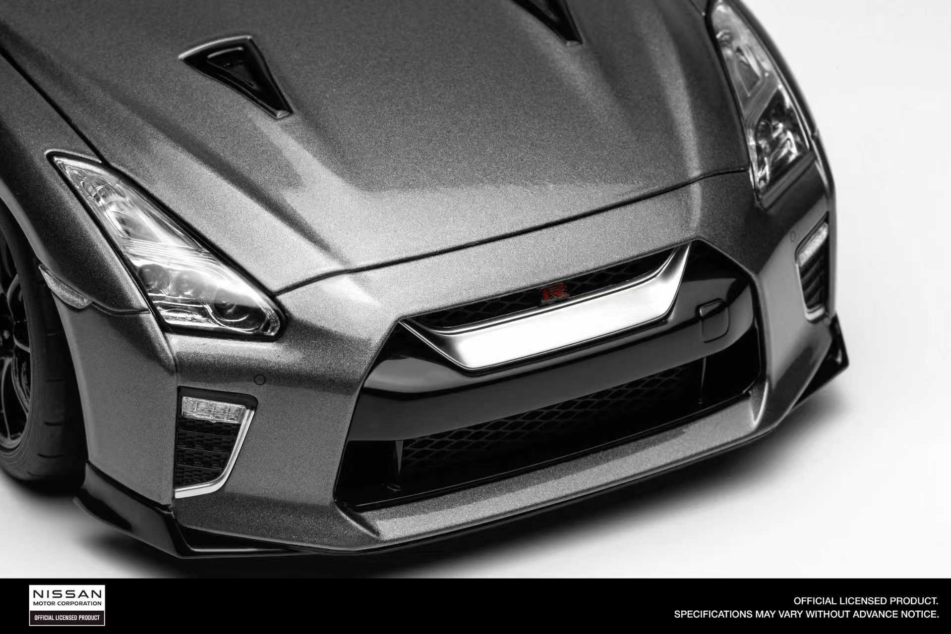 MotorHelix 1:18 Nissan Skyline GT-R Customized Version in Metallic Gray - Image 8