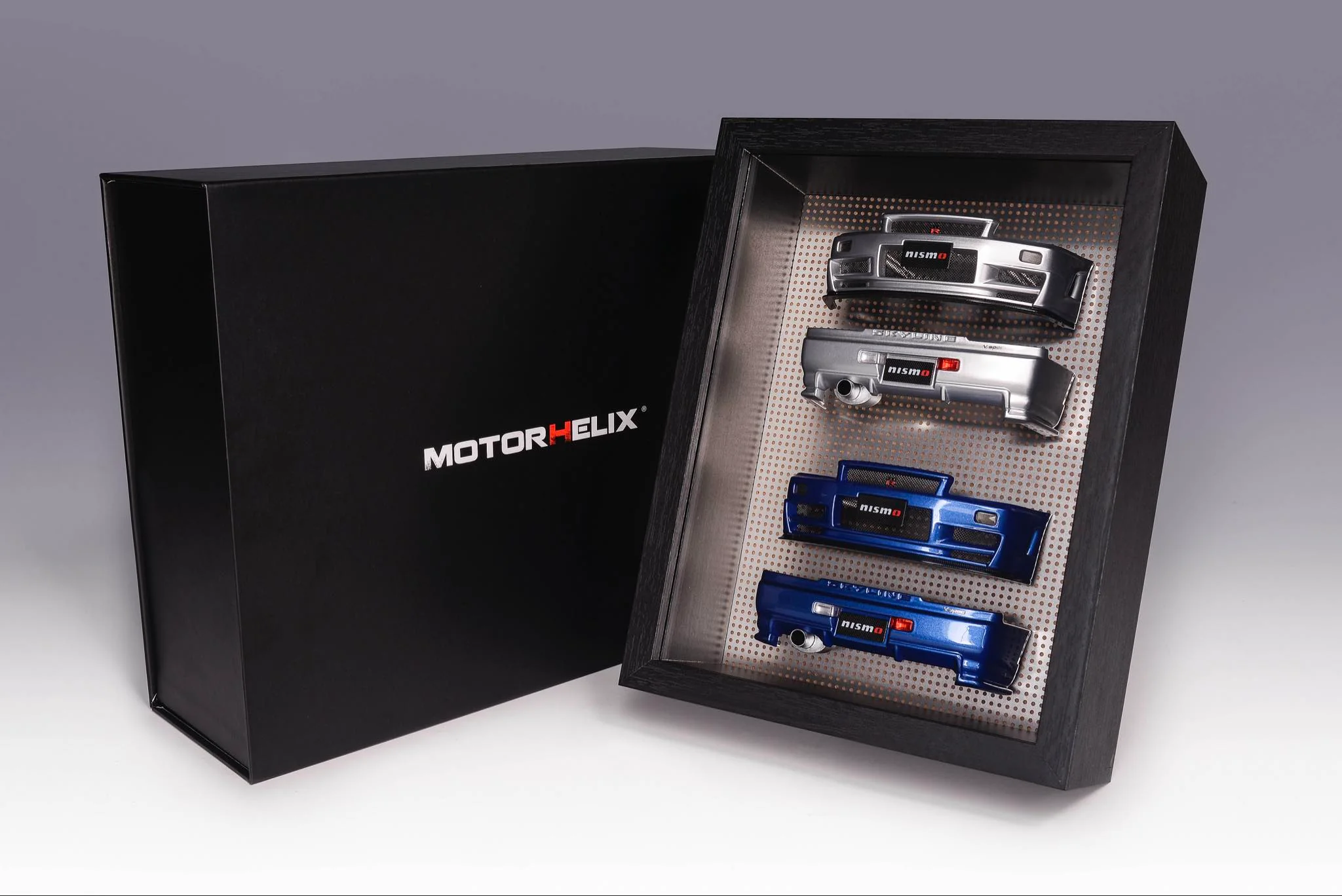 MotorHelix 1/18 Nissan Skyline (R34) Bumper Display Frame Hobby Expo China 2024 Special Event - Image 2