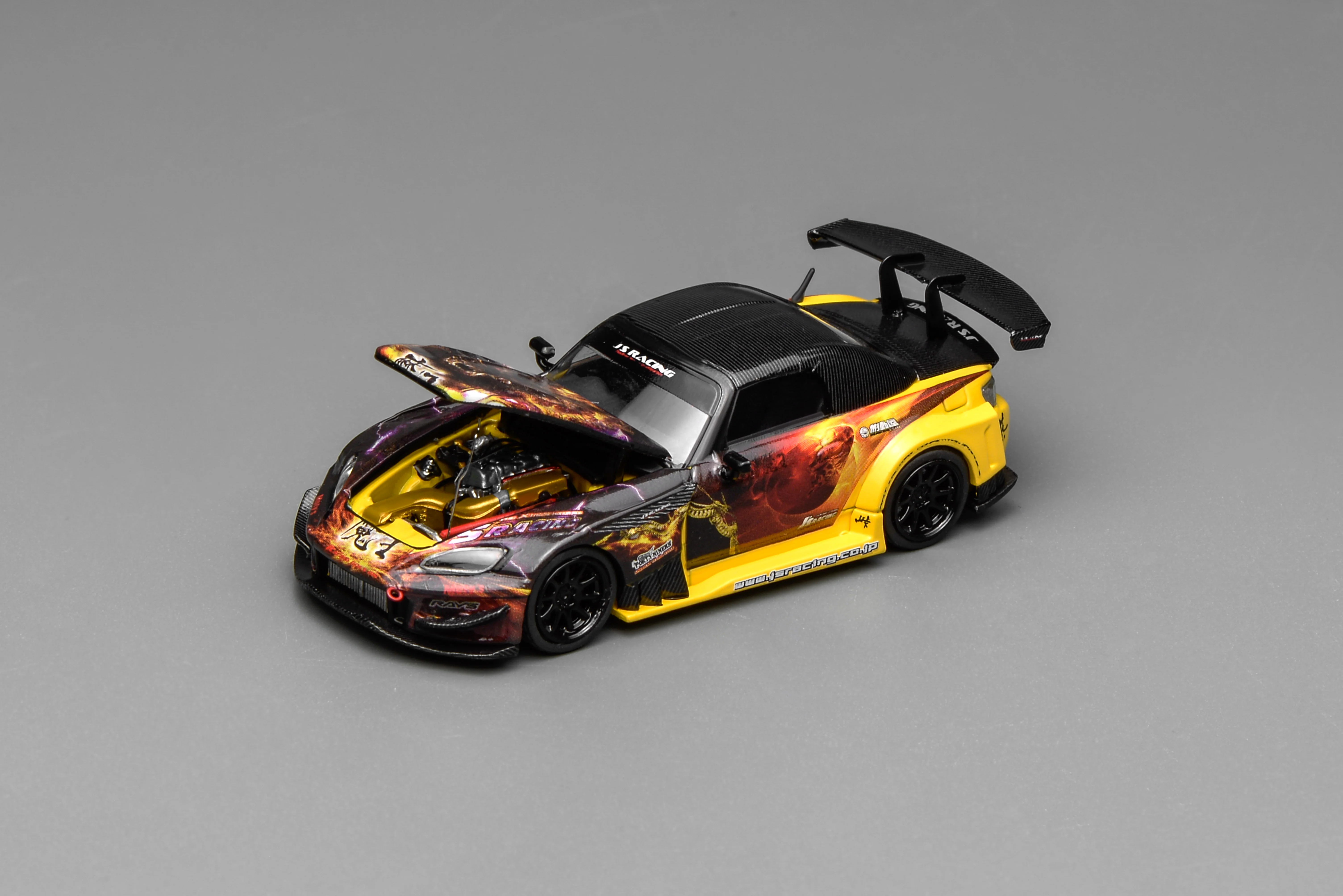 *PREORDER* MotorHelix 1:64 Honda S2000 J's Racing Maou 2013 in Maou Livery - Image 3