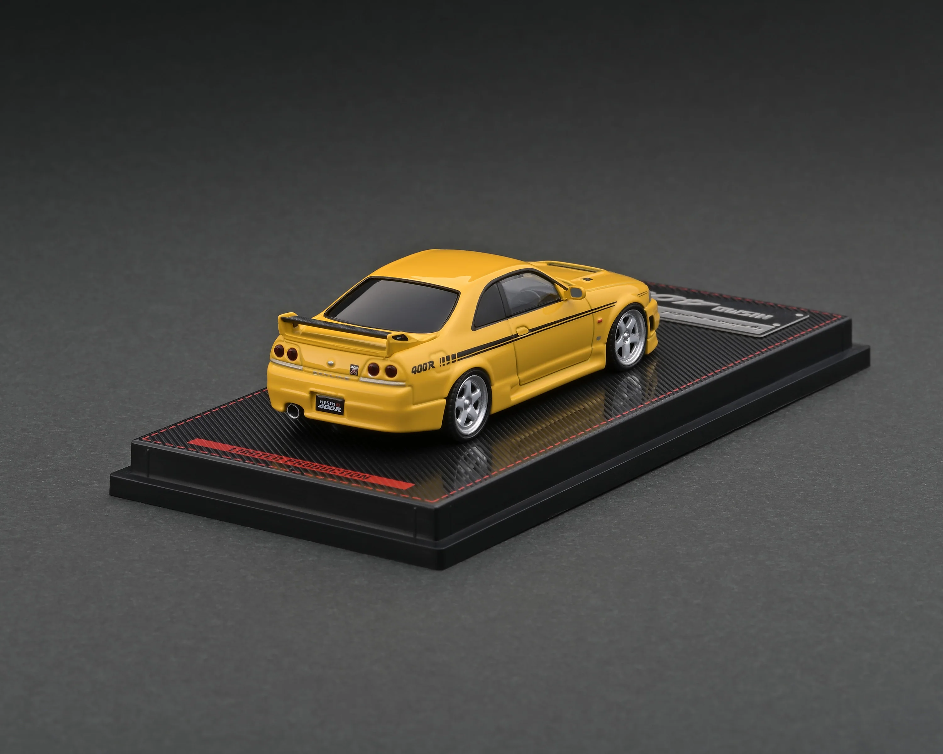 Ignition Model 1:64 Nissan Skyline GT-R (R33) 400R in Yellow - Image 2