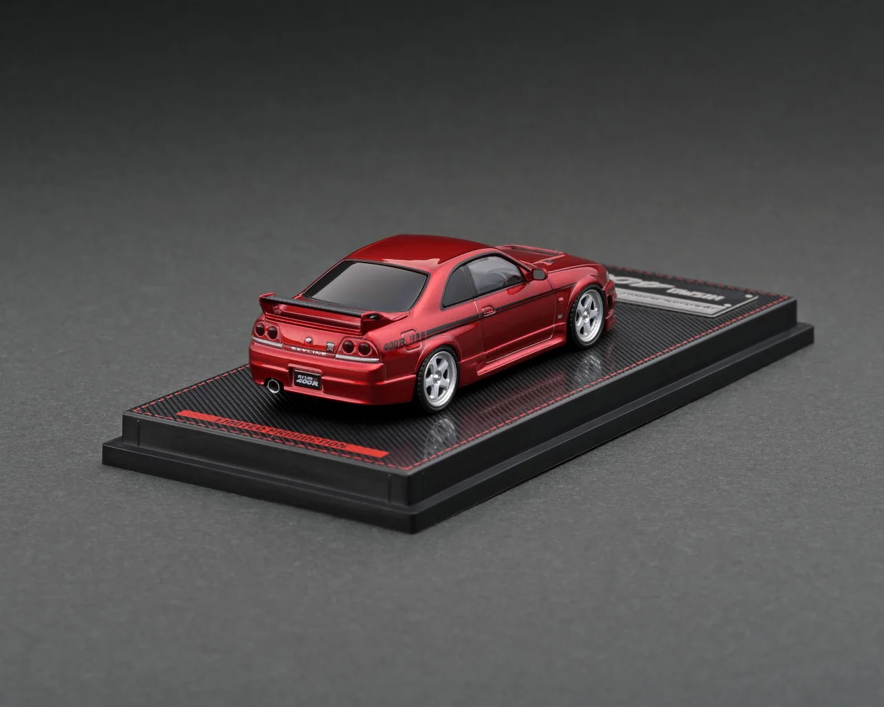 Ignition Model 1:64 Nissan Skyline GT-R (R33) 400R in Red Metallic - Image 2
