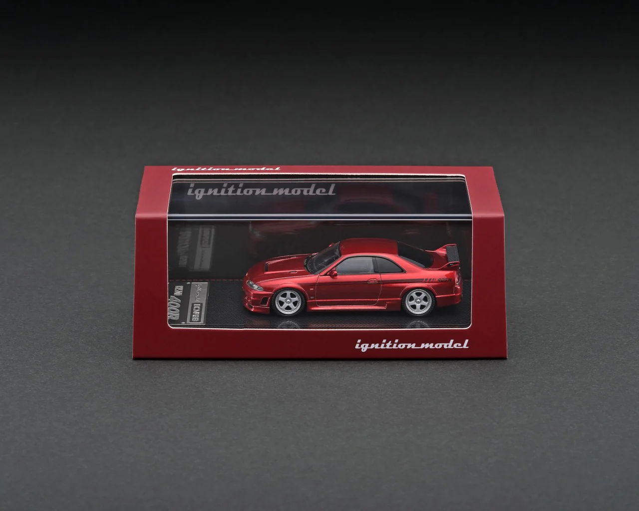 Ignition Model 1:64 Nissan Skyline GT-R (R33) 400R in Red Metallic - Image 3