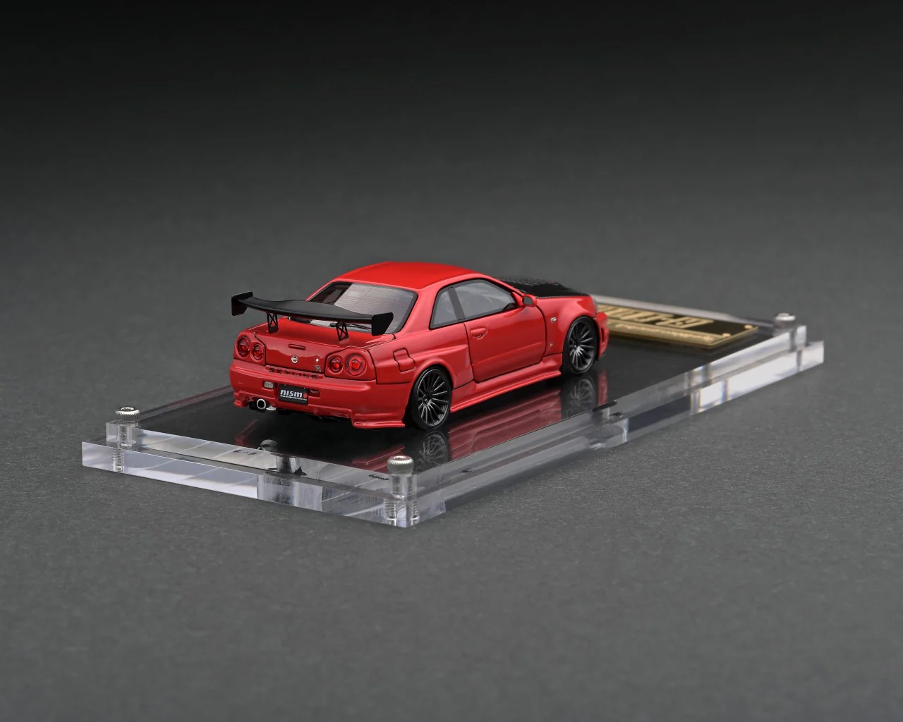 Ignition Model 1:64 Nissan Skyline GT-R (R34) R-Tune in Red - Image 2