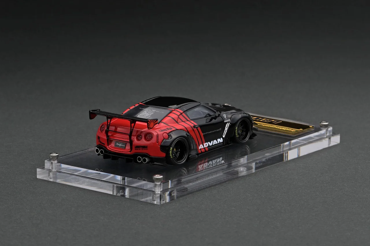 Ignition Model 1:64 Nissan Skyline GT-R R35 Liberty Walk Type 2 Advan Edition - Image 2