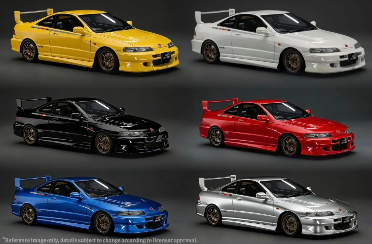 *PREORDER* One Model 1:18 Honda Integra Type-R DC2 Mugen Resin in Blue - Image 2