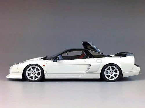 One Model 1:18 Honda NA2 NSX-R GT in White - Image 3