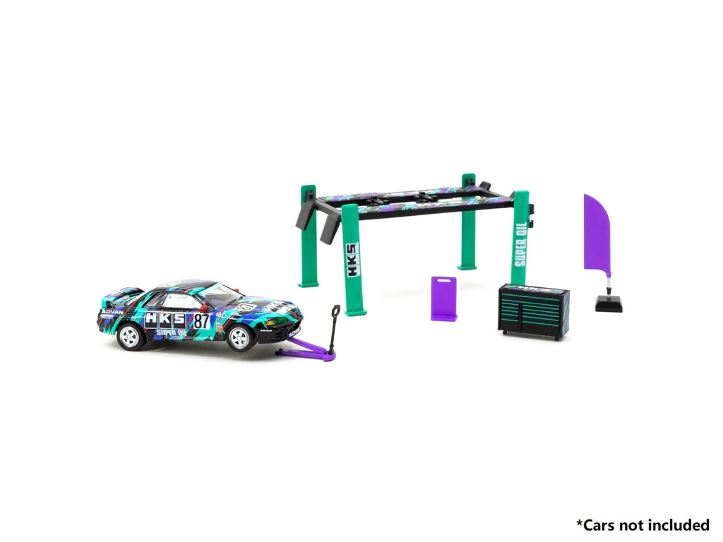 Tarmac Works 1:64 Accessories Garage Tools Set HKS - Image 3