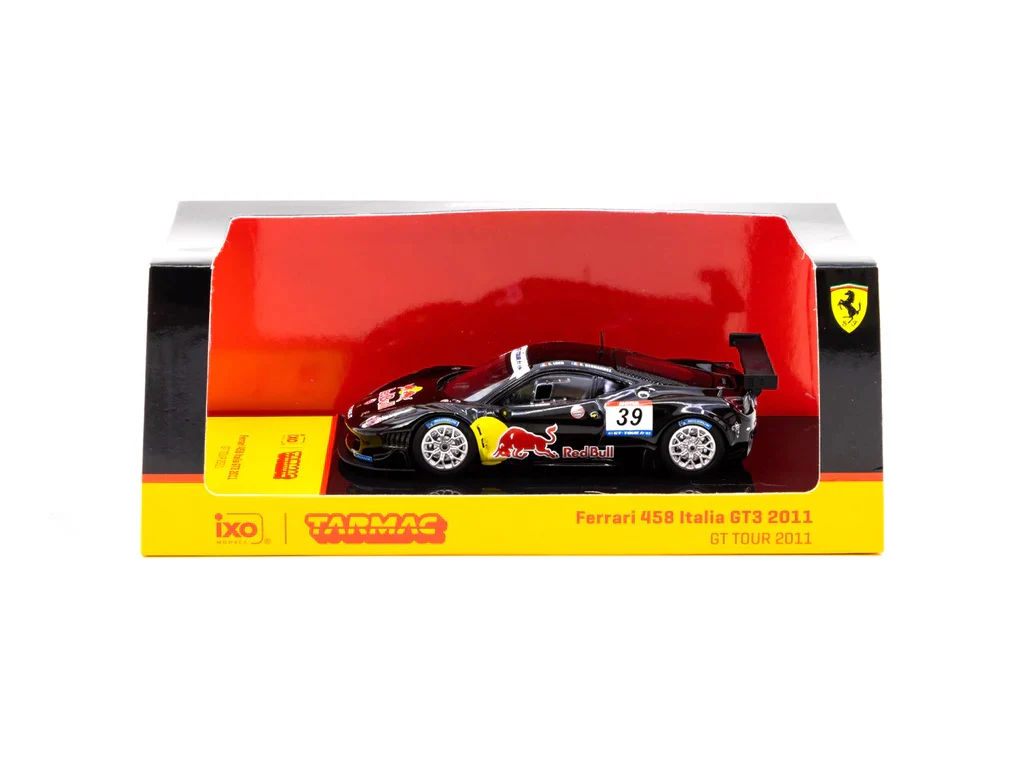 Tarmac Works 1:64 Ferrari 458 Italia GT3 GT Tour 2011 S. Loeb / B. Hernandez - Image 3