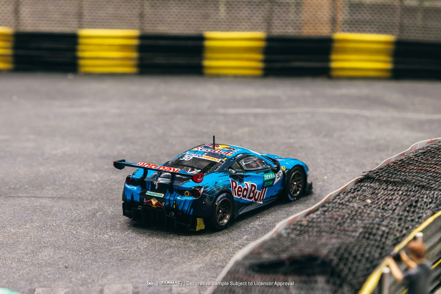 Tarmac Works 1:64 Ferrari 488 GT3, DTM 2021 Monza Race 1 Winner, Liam Lawson - Image 3