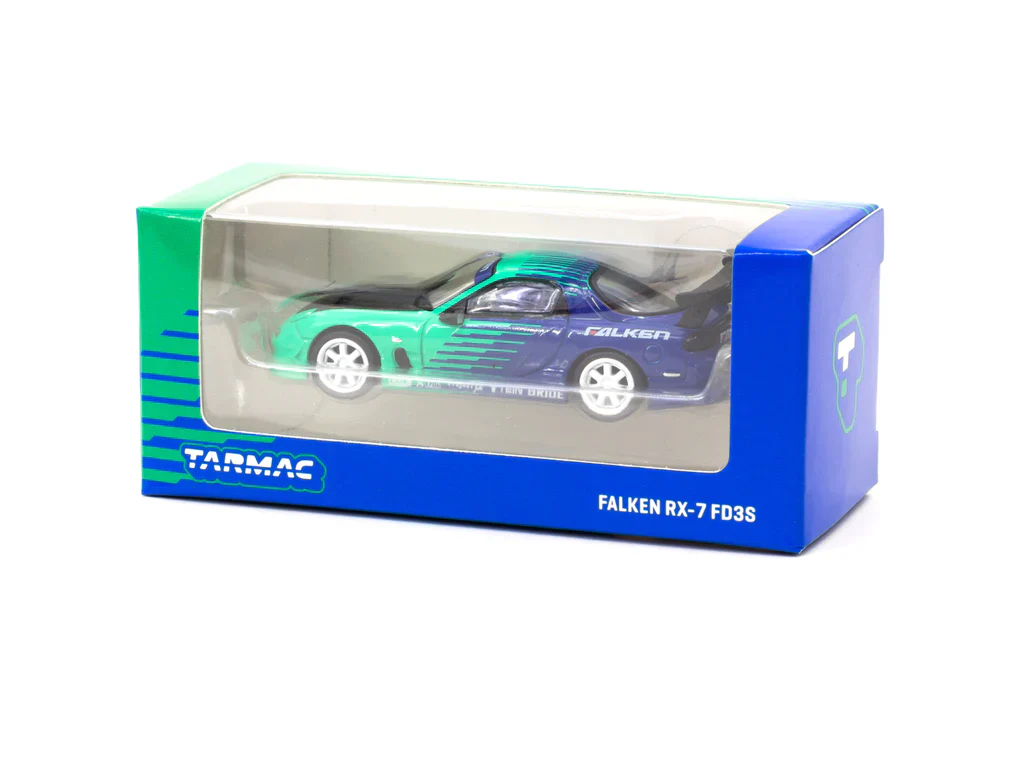 Tarmac Works 1:64 Mazda RX-7 (FD3S) Falken Edition - Image 3