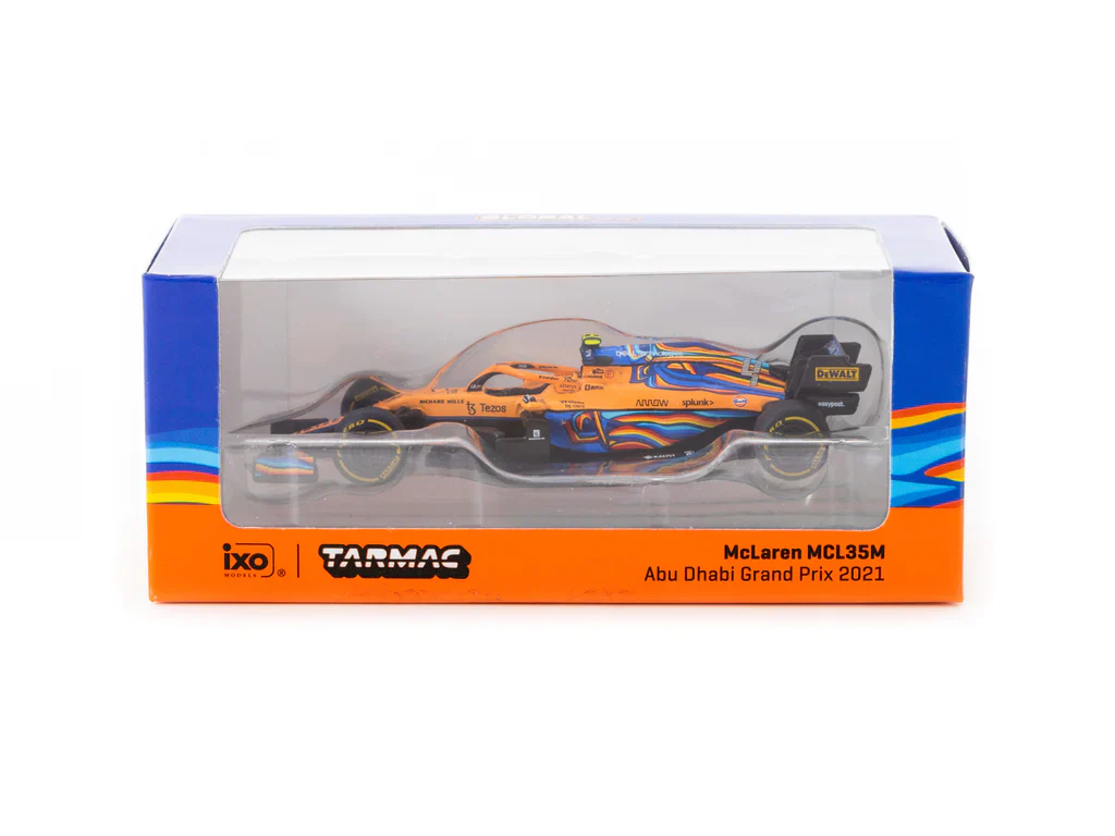Tarmac Works 1:64 McLaren MCL35M, Abu Dhabi Grand Prix 2021, Lando Norris - Image 3