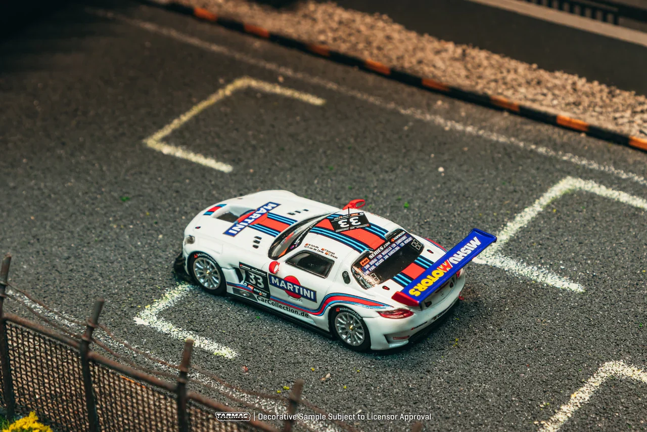 *PREORDER* Tarmac Works 1:64 Mercedes-Benz SLS AMG GT3 12h ZANDVOORT 2014 Winner - Image 2