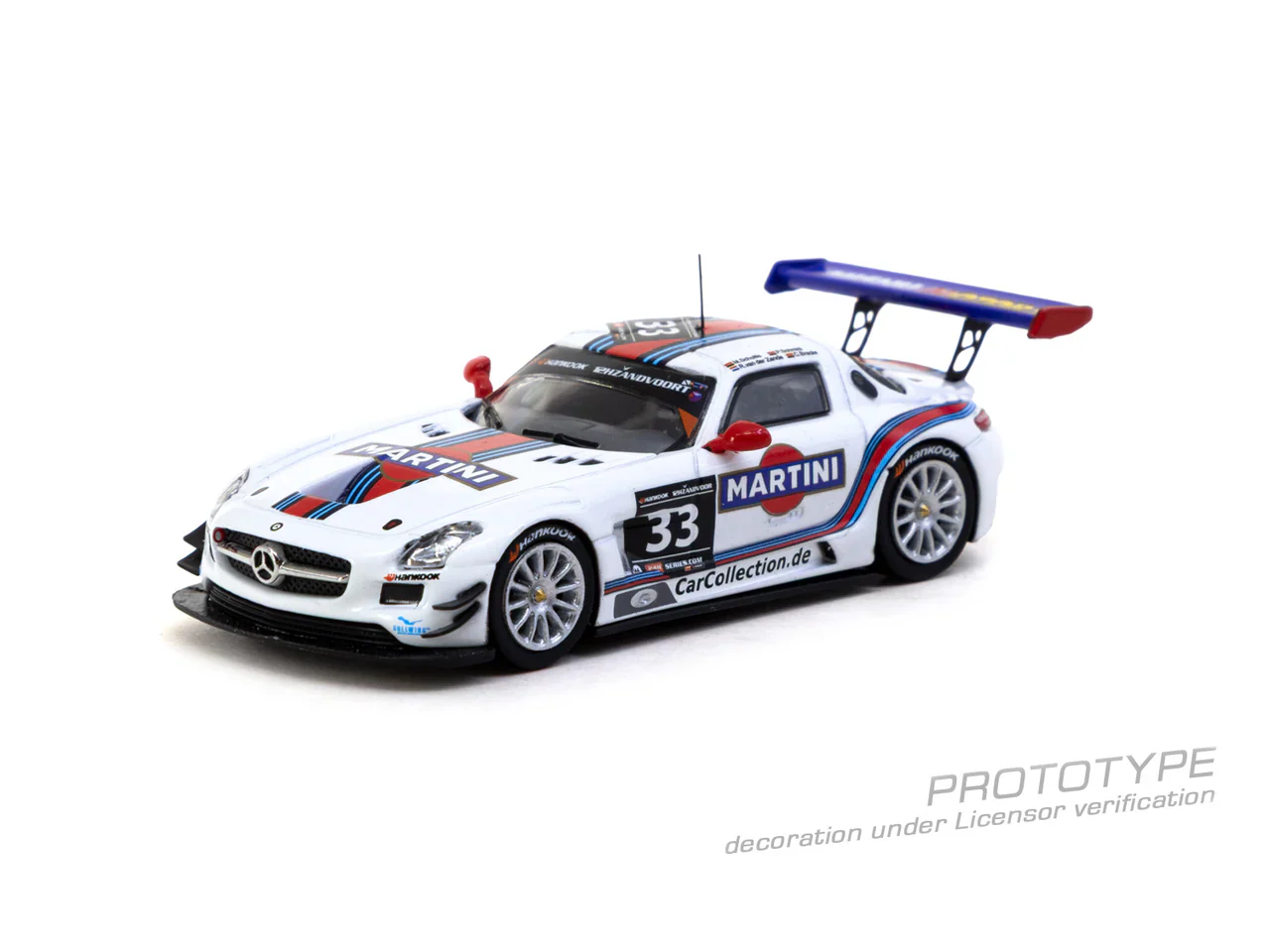 *PREORDER* Tarmac Works 1:64 Mercedes-Benz SLS AMG GT3 12h ZANDVOORT 2014 Winner - Image 5