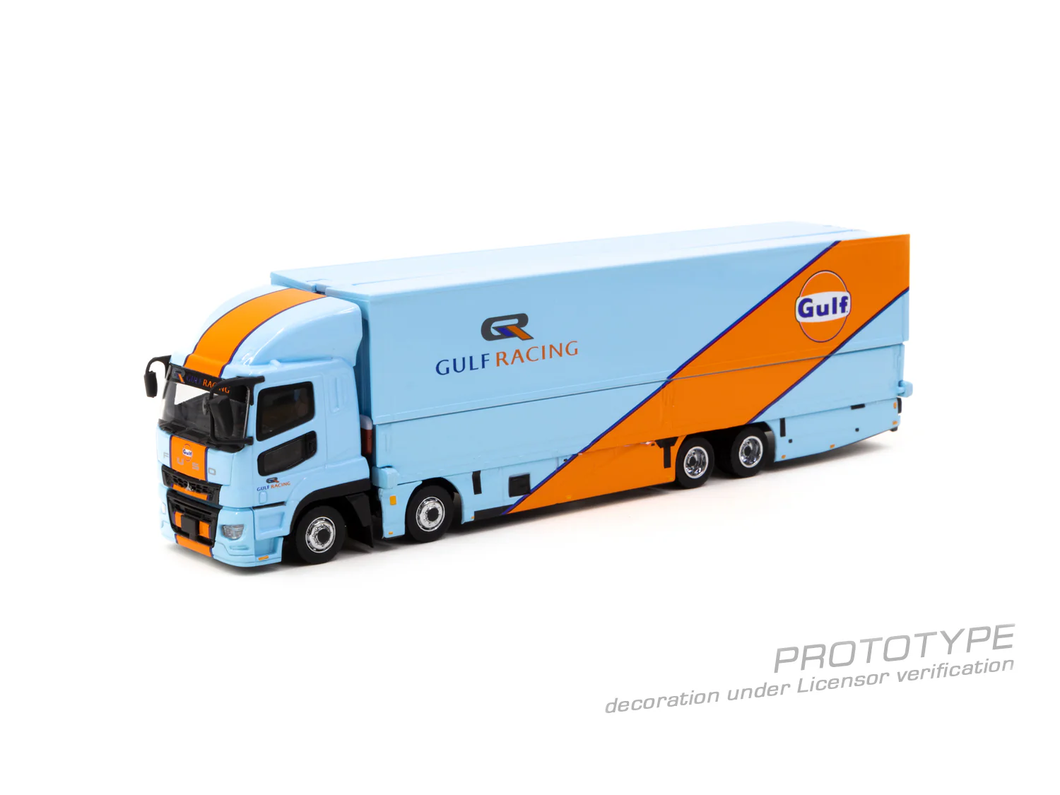 Tarmac Works 1:64 Mitsubishi Fuso Super Great Gulf Racing Truck - Image 2