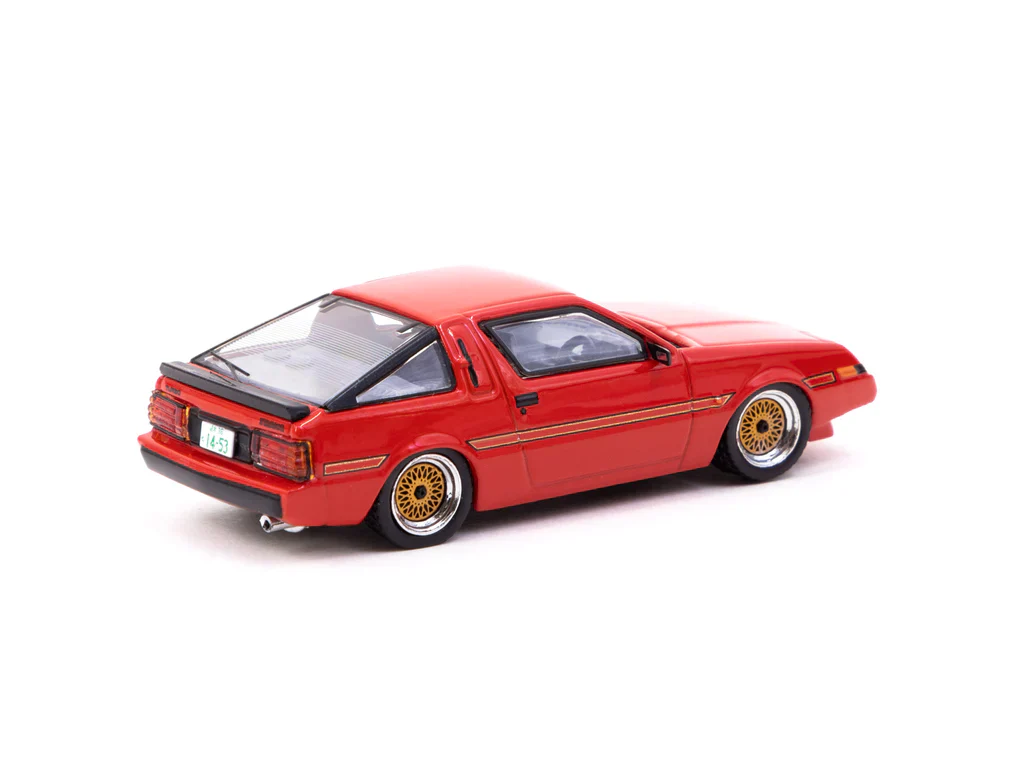 Tarmac Works 1:64 Mitsubishi Starion in Bright Red - Image 2