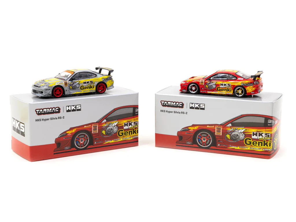 Tarmac Works 1:64 Nissan Silvia (S15) HKS Hyper RS-2 - Image 5