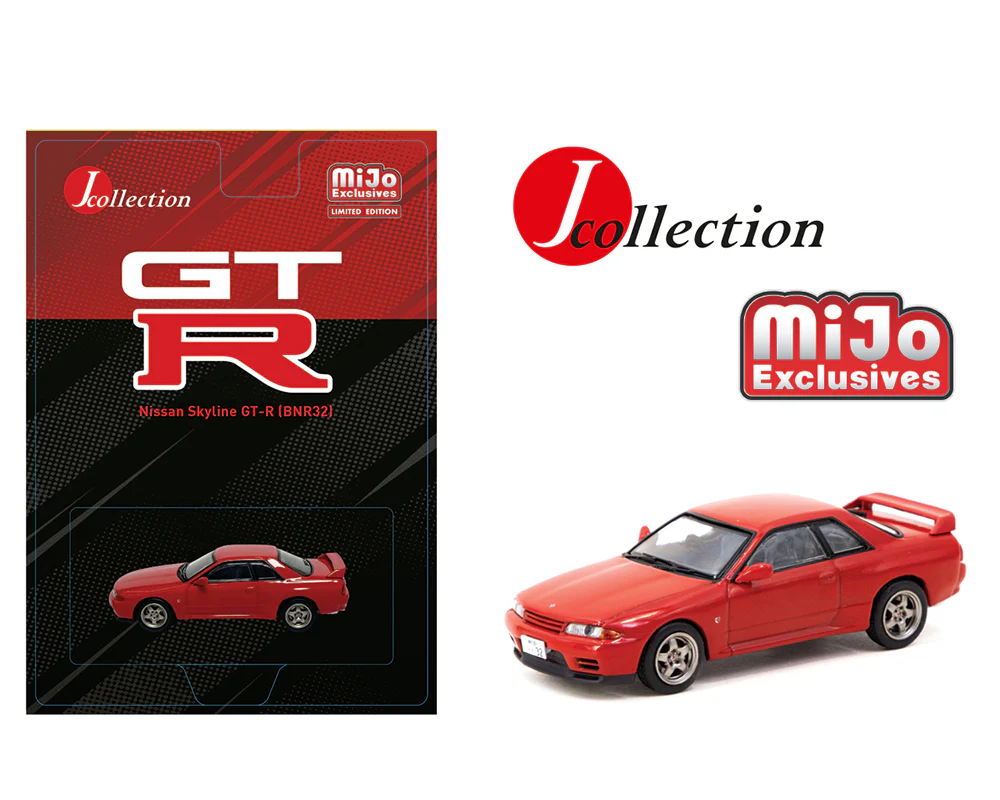 Tarmac Works 1:64 Nissan Skyline GT-R (BNR32) in Red