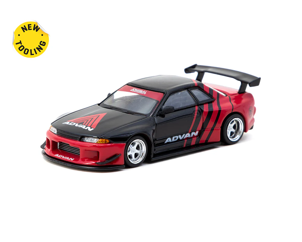 Tarmac Works 1:64 Nissan Skyline GT-R R32 ADVAN Widebody Jonsibal 2024 JCCS Special Edition (MAXIMUM 2 PER ORDER PER CUSTOMER) - Image 2