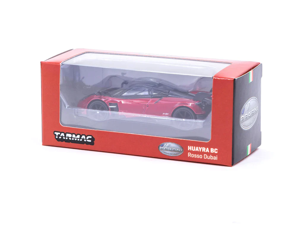Tarmac Works 1:64 Pagani Huayra BC in Rosso Dubai - Image 3