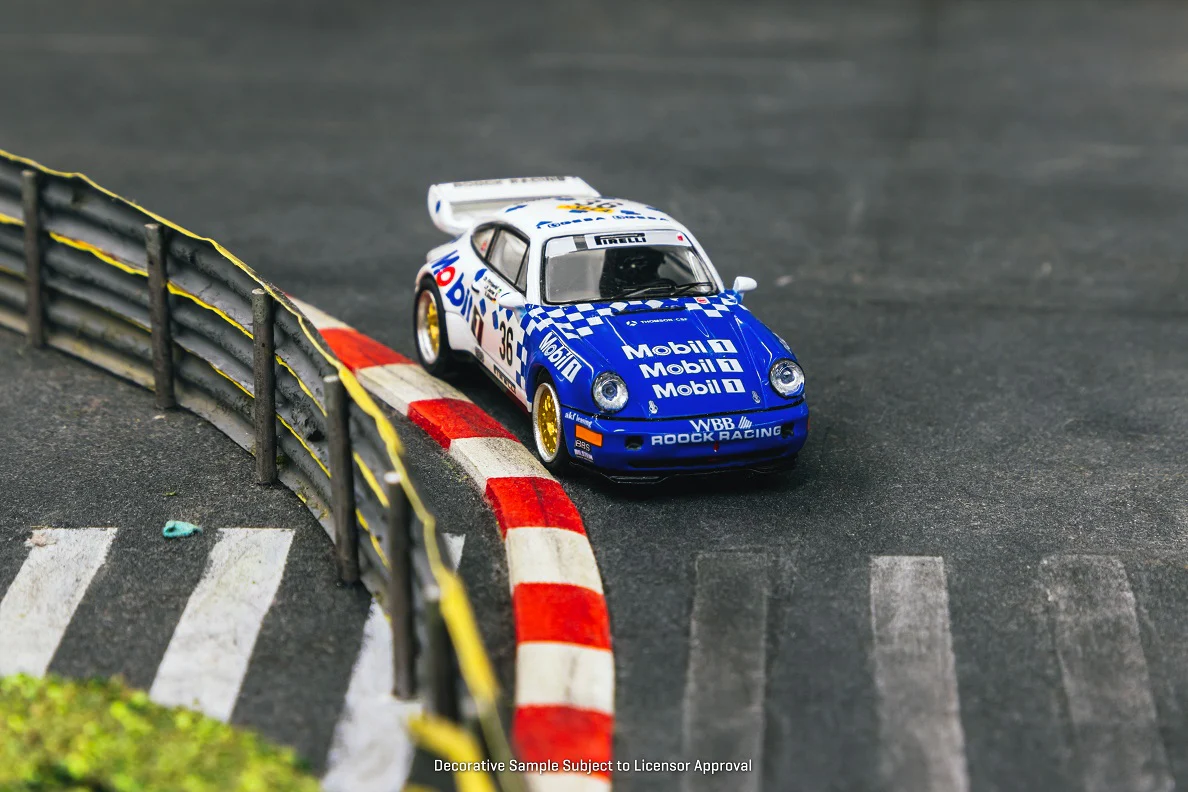 Tarmac Works 1:64 Porsche 911 RSR 3.8, 24h of SPA 1993 #36 Winner - Image 2