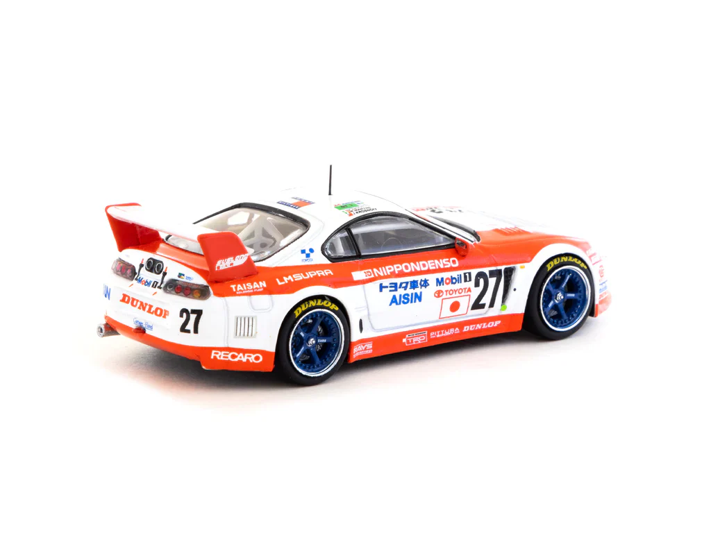 Tarmac Works 1:64 Toyota Supra (JZA80) GT 24H of Le Mans 1995 J Krosnoff / M Apicella / M Martini - Image 2