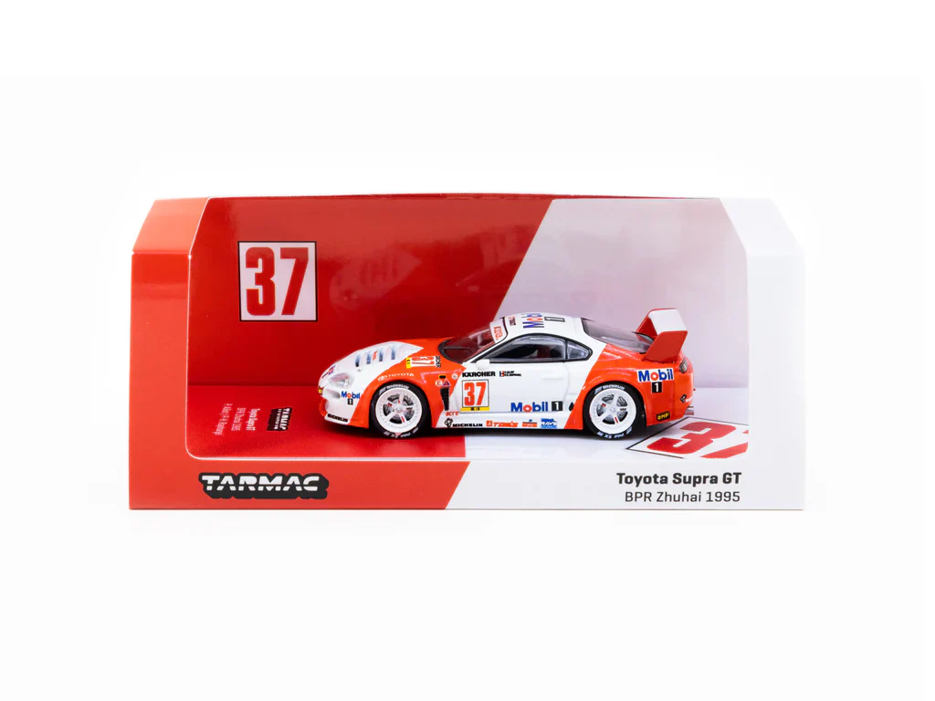 Tarmac Works 1:64 Toyota Supra (JZA80) GT #37 BPR Zhuhai 1995, P. Alliot / P-H. Raphanel - Image 3