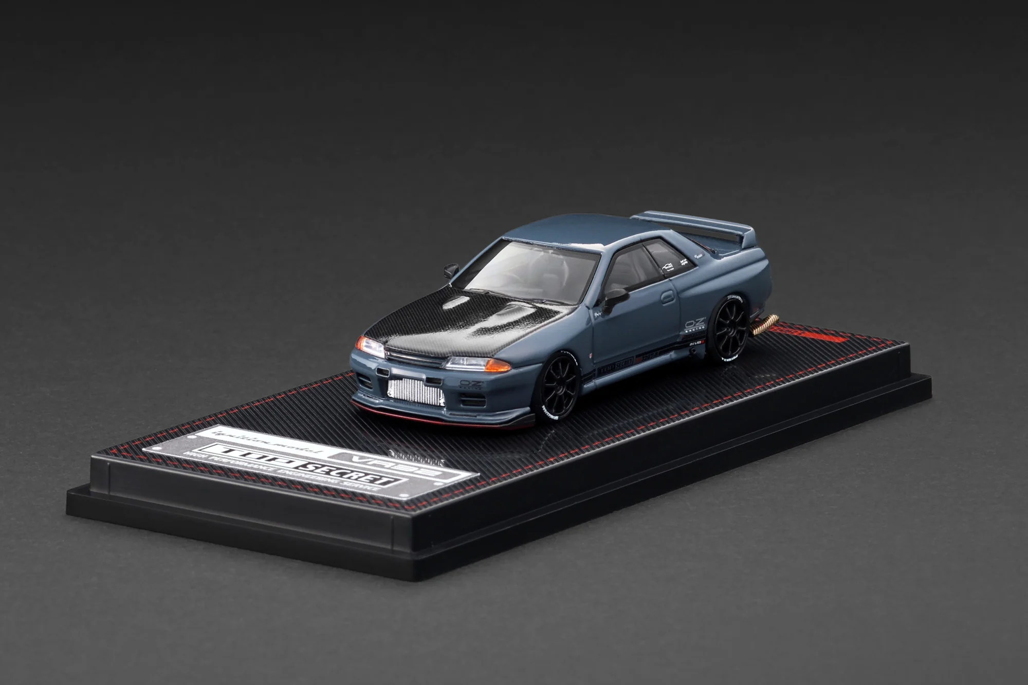 *CANCELLED* Ignition Model 1:64 Nissan Skyline (BNR32) TOP SECRET GT-R (VR32) Gray - Image 2
