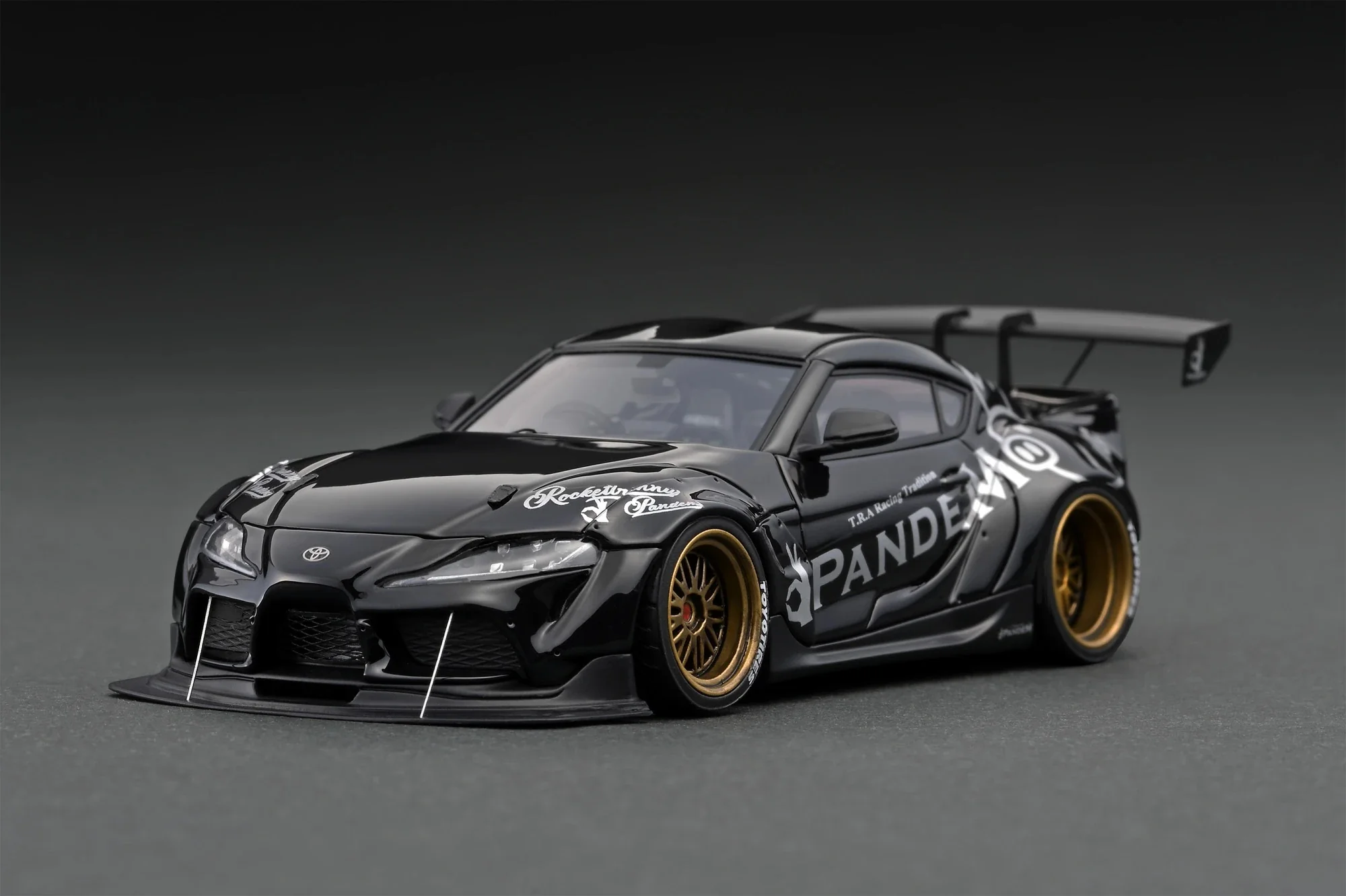 Ignition Model 1:43 Toyota GR Supra A90 Pandem in Black Metallic