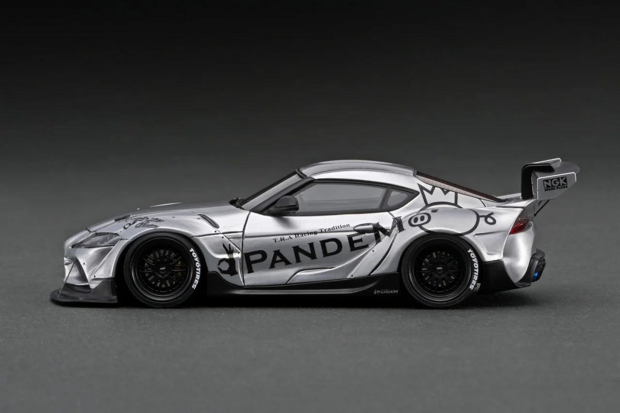 Ignition Model 1:43 Toyota GR Supra A90 Pandem Silver - Image 2