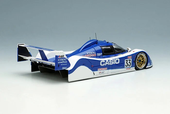 Toyota TS010 "Tom's - CASIO" Le Mans 24h 1992 #33 in White / Blue - Image 3