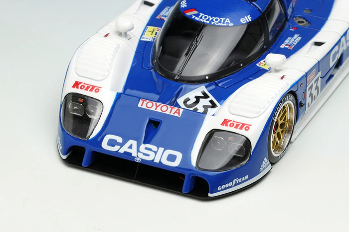 Toyota TS010 "Tom's - CASIO" Le Mans 24h 1992 #33 in White / Blue - Image 4