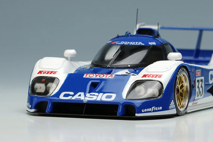 Toyota TS010 "Tom's - CASIO" Le Mans 24h 1992 #33 in White / Blue - Image 7