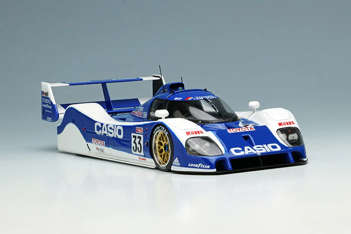 Toyota TS010 "Tom's - CASIO" Le Mans 24h 1992 #33 in White / Blue - Image 9