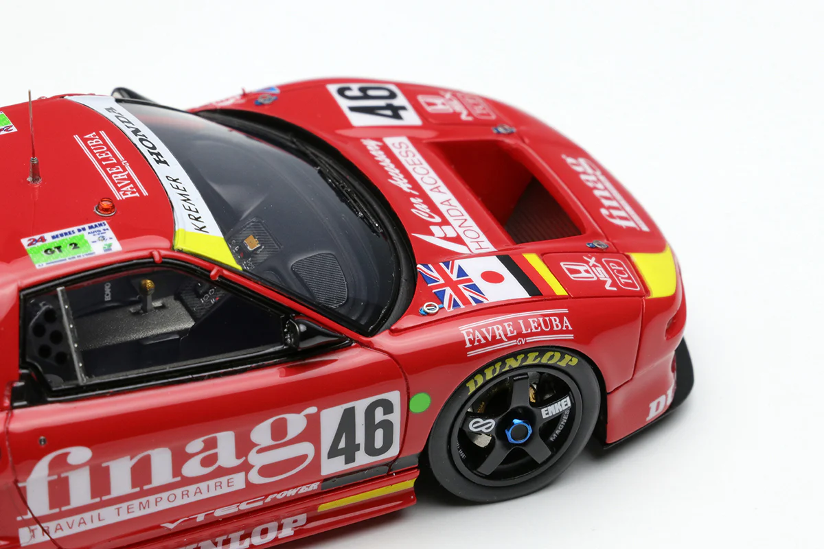 Make Up Co., Ltd. VISION 1:43 Honda NSX GT2 "Kremer Honda Racing" Le mans 24h 1994 No.46 - Image 9