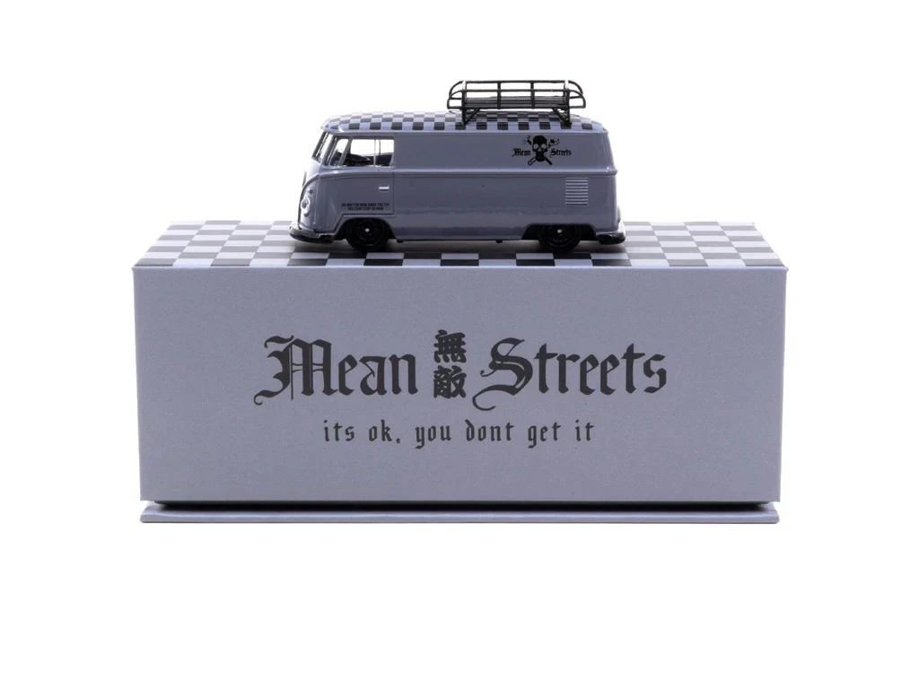 Schuco x Tarmac Works 1/64 Volkswagen T1 Panel Van - Mean Streets - Image 4