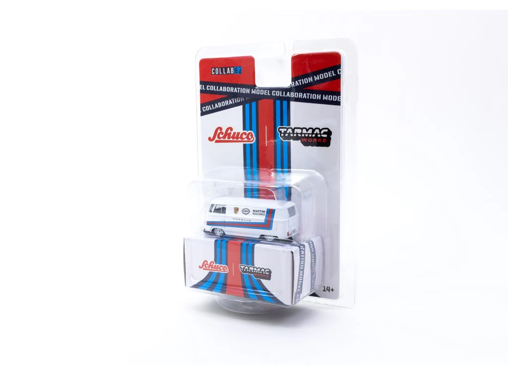 Tarmac Works X Schuco 1:64 Volkswagen T1 Panel Van - Martini Racing - Image 3