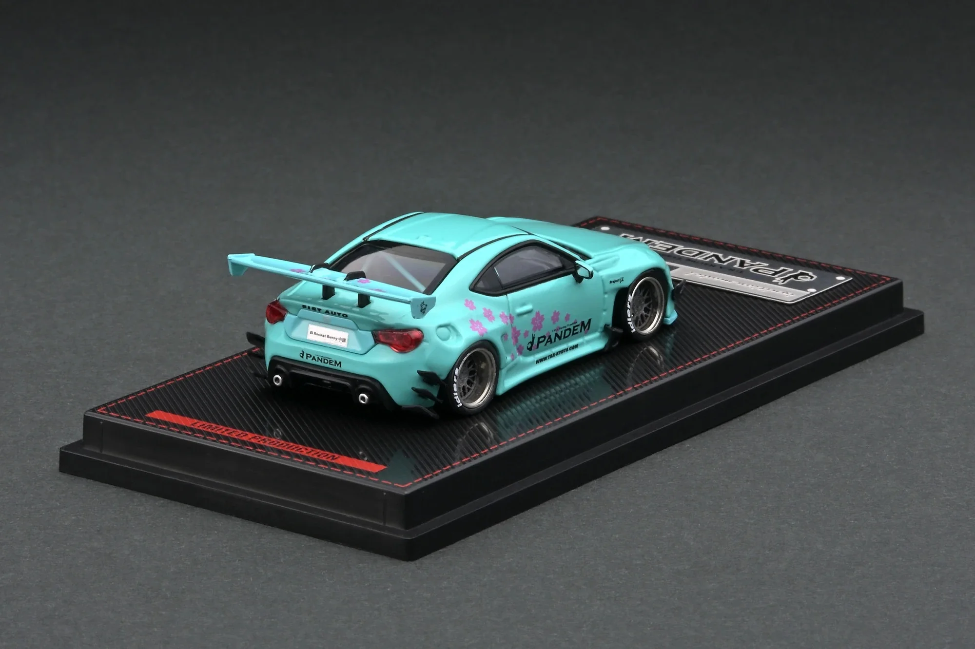 Ignition Model 1:64 Toyota 86 Pandem Widebody V3 in Light Blue - Image 2